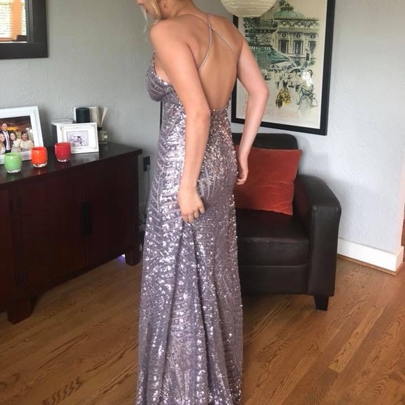 Prom dress worn once! Open to offers :-) - Picture 2 of 2